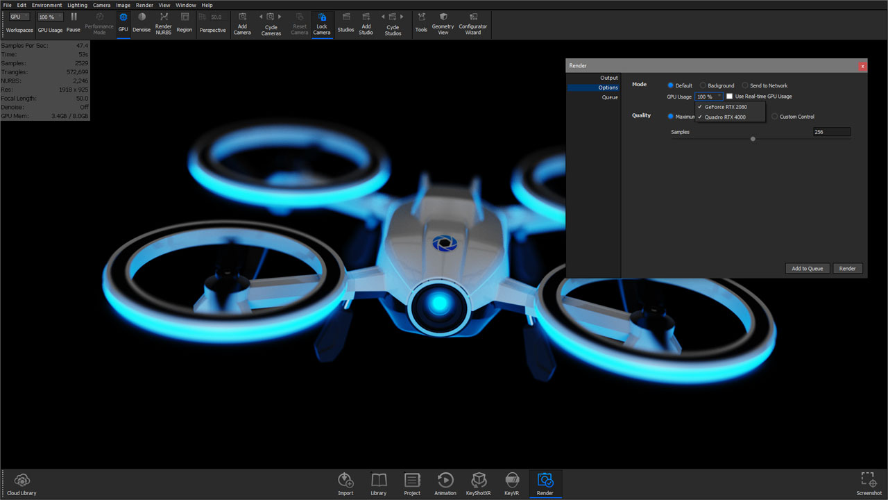 best computer for keyshot gpu mode