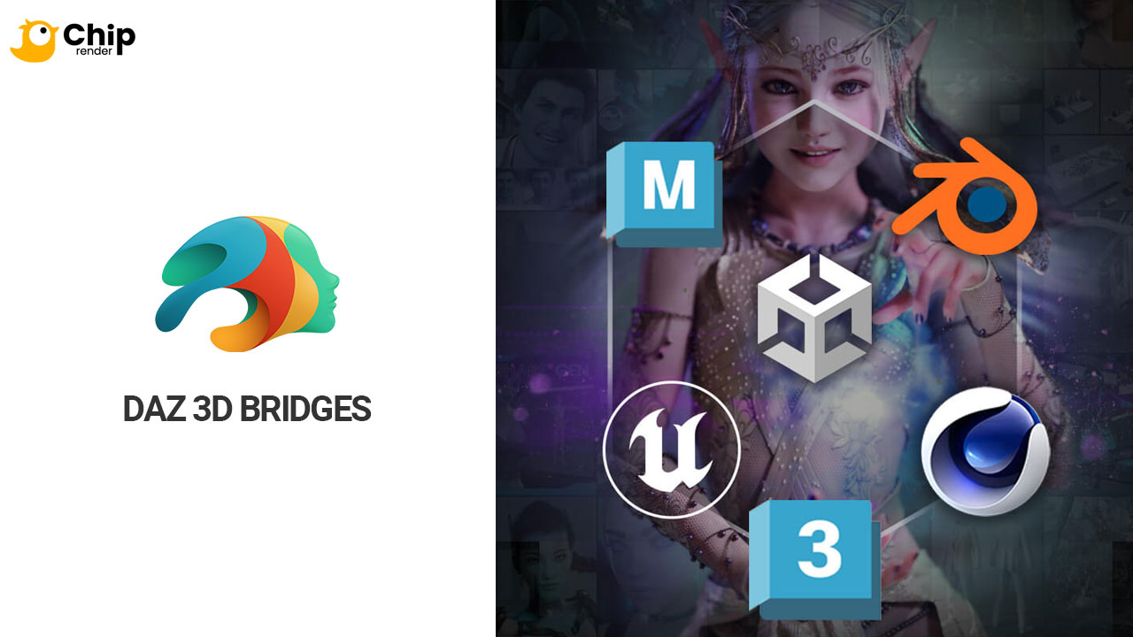 What is Daz 3D - Daz Bridges