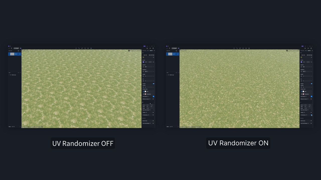 What’s new in D5 Render 2.6 - UV Randomizer